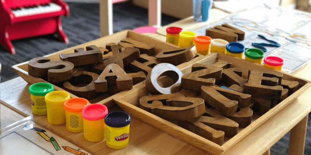 Preschool classroom materials
