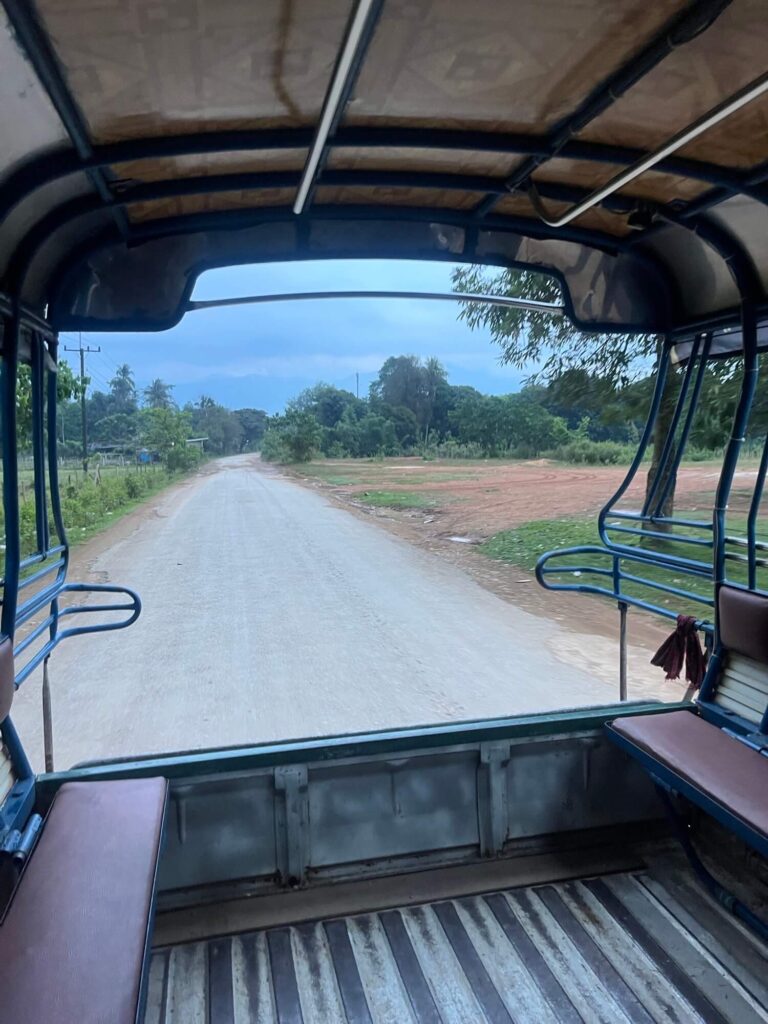 The way to the Nam Xay Viewpoint